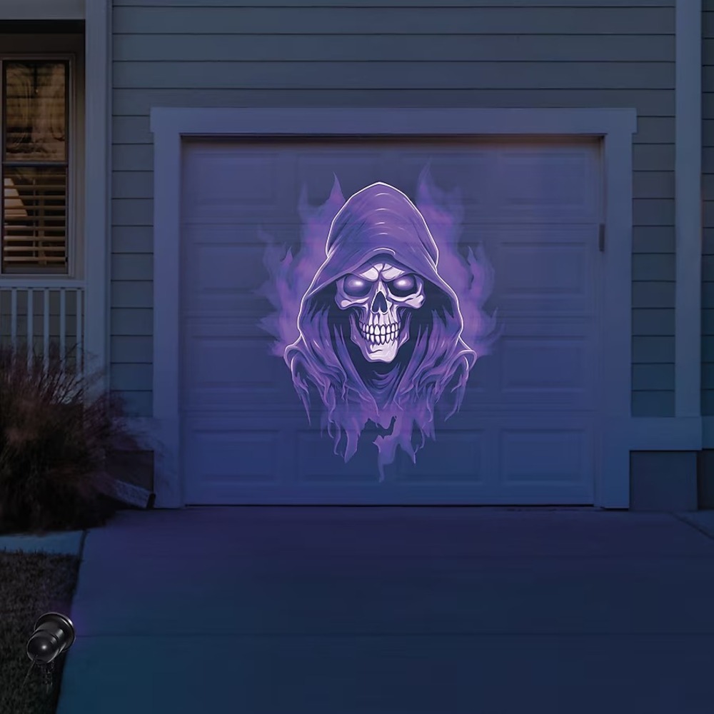 Haunted Living LED Animated Grim Reaper Projector Halloween Decor Indoor/Outdoor